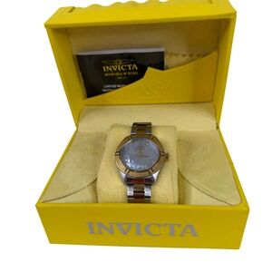 Invicta Pro Diver Watch Women One Size Two Tone Silver Gold 18326